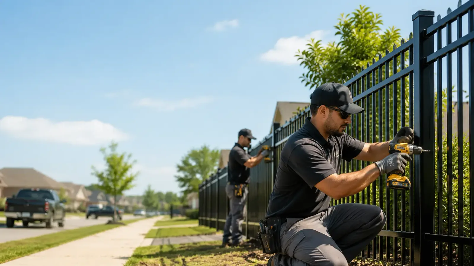 Metal Fence Installation in Richmond, ME